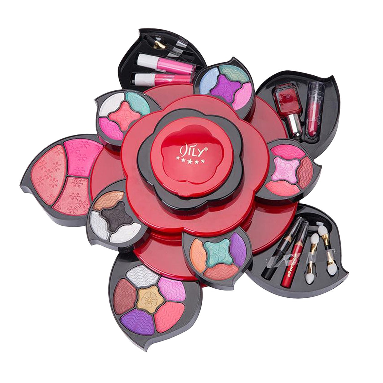 Flower Style Professional Make Up Kit For Women | All In One Beauty Cosmetics Palette