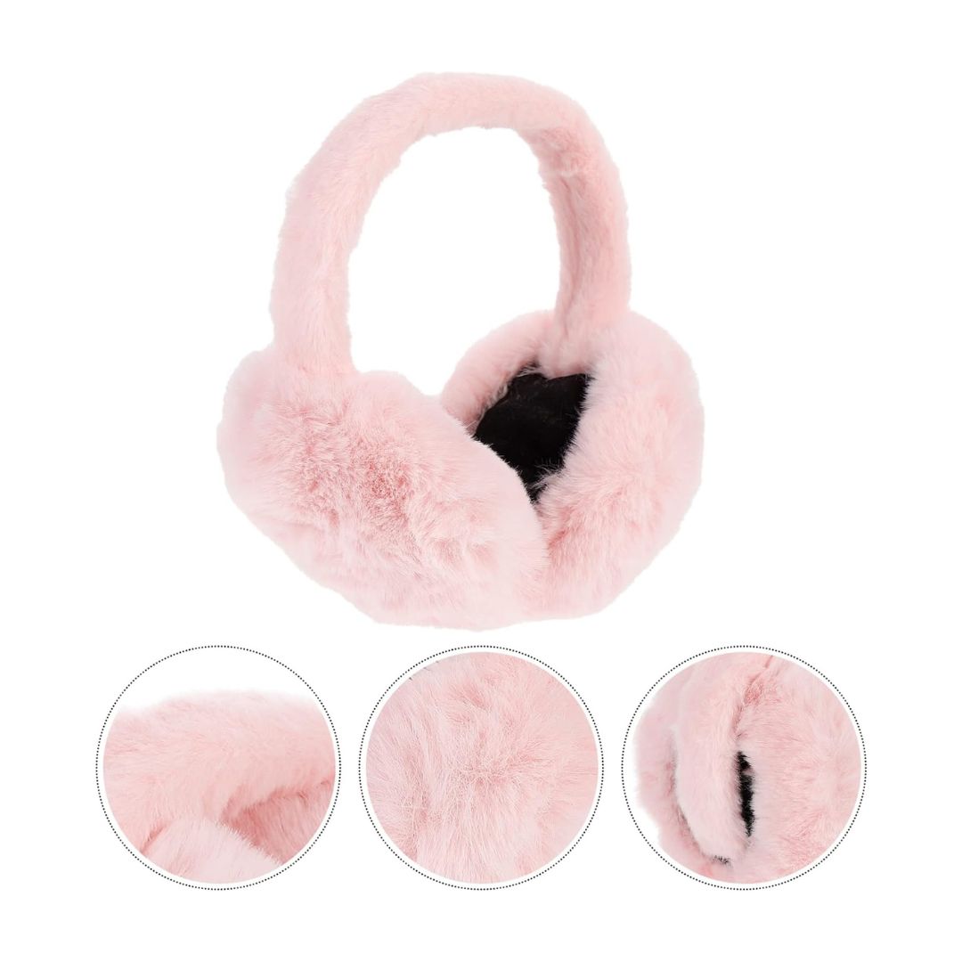 Foldable Winter Warm Plush Kids Ear Muffs | Cute Windproof Outdoor Adjustable Ear Covers