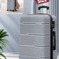 Horizon Line ABS Medium Size 24 Inch Luggage Bag | Cabin Size FREE | Lightweight ABS Travel Bags