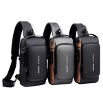 Anti Theft USB Shoulder Bag For Men | 0009CBOBC