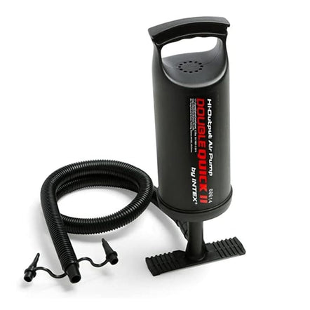 Intex Mini Portable Air Pump | Hi-Output Hand Pump Double Quick