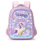 Printed Lightweight Kids School Bag unicorn