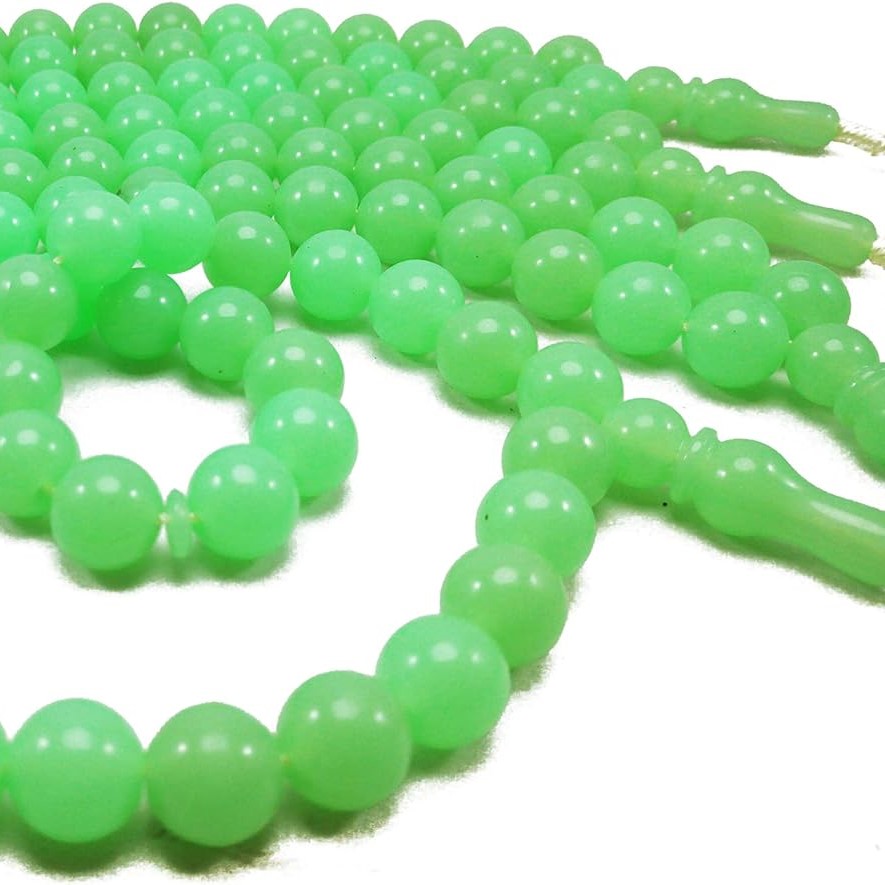 Luminous Stone Tasbeeh Prayer Beads Glowing in Dark Light