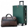 Prosp 24 Inch Aluminum Framed Check In Luggage with Free Premium PU Leather Duffle Bag