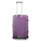 28" Travel Way PP Unbreakable Luggage Bag with Double Spinner Wheel Zaappy