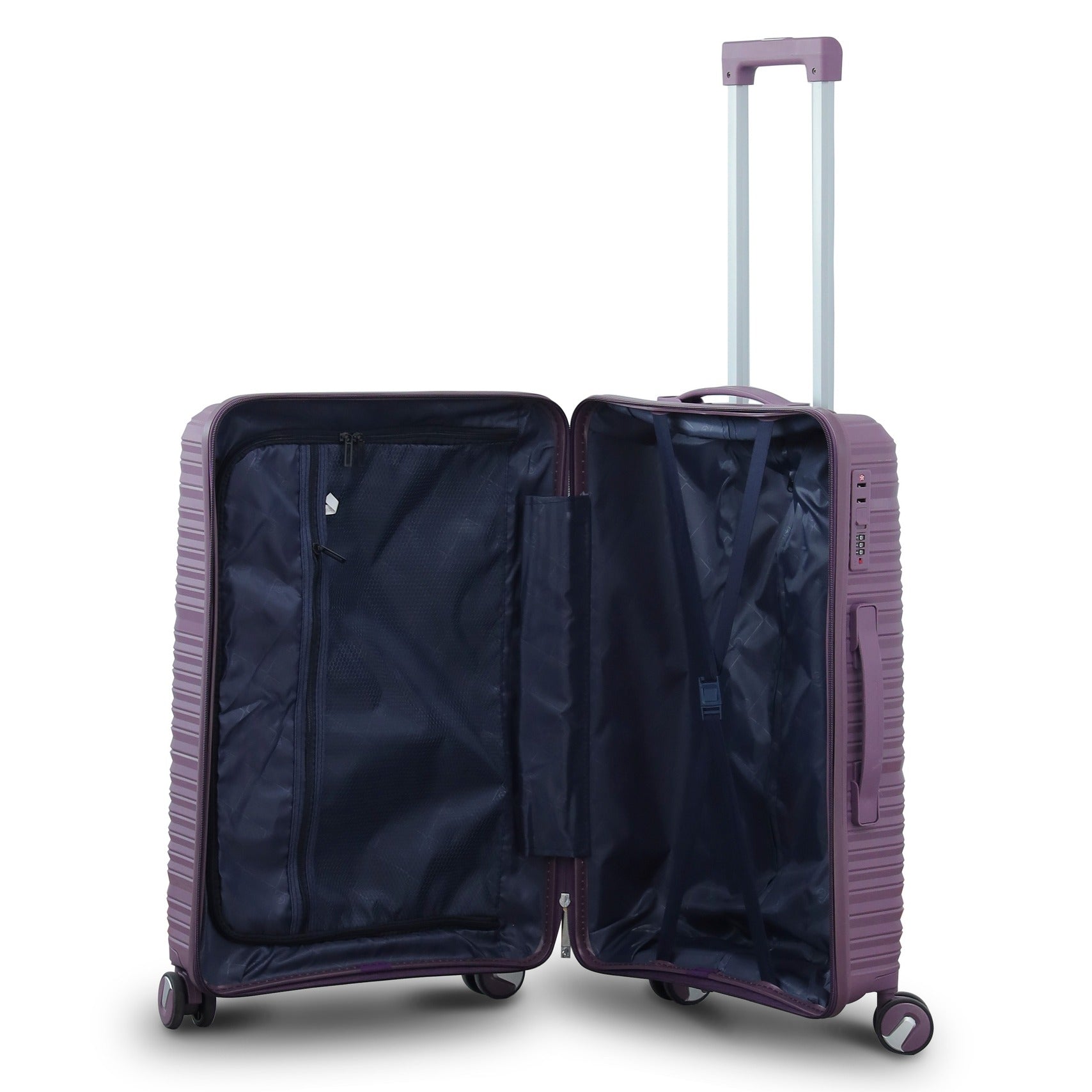 28" Travel Way PP Unbreakable Luggage Bag With Double Spinner Wheel