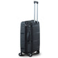 Black Colour Travel Way PP Unbreakable Luggage Bag with Double Spinner Wheel Zaappy