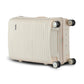 Beige Colour Travel Way PP Unbreakable Luggage Bag with Double Spinner Wheel Zaappy