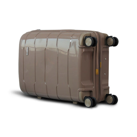 28 Inch Ceramic smooth PP Lightweight Luggage Bag with Double Spinner Wheel