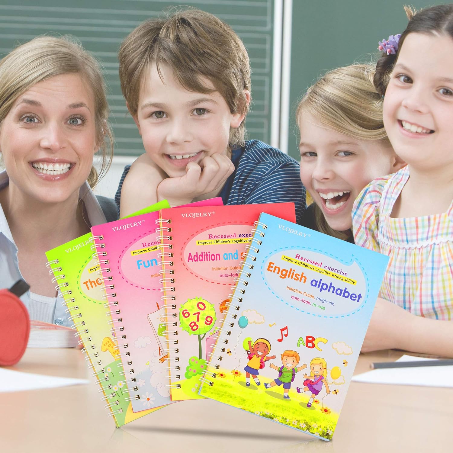 Buy Magic Reusable Handwriting Practice Copybook For Kids – Zaappy.com