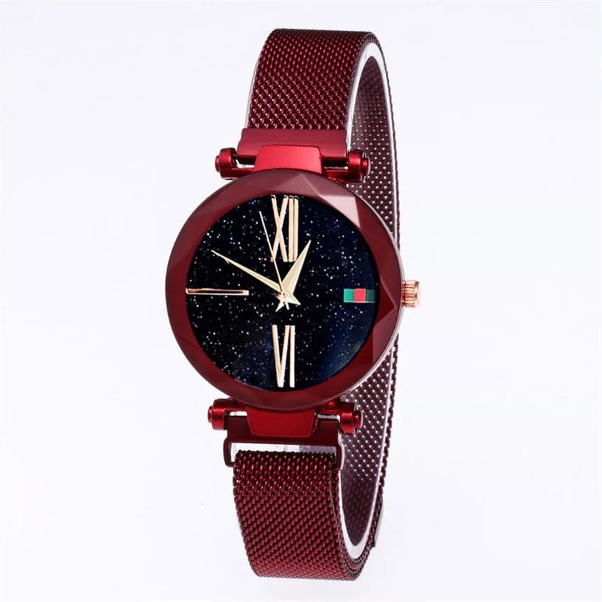 Combo Offer Women's Watch Luxury Fashion C3 | Women's Magnetic Watch