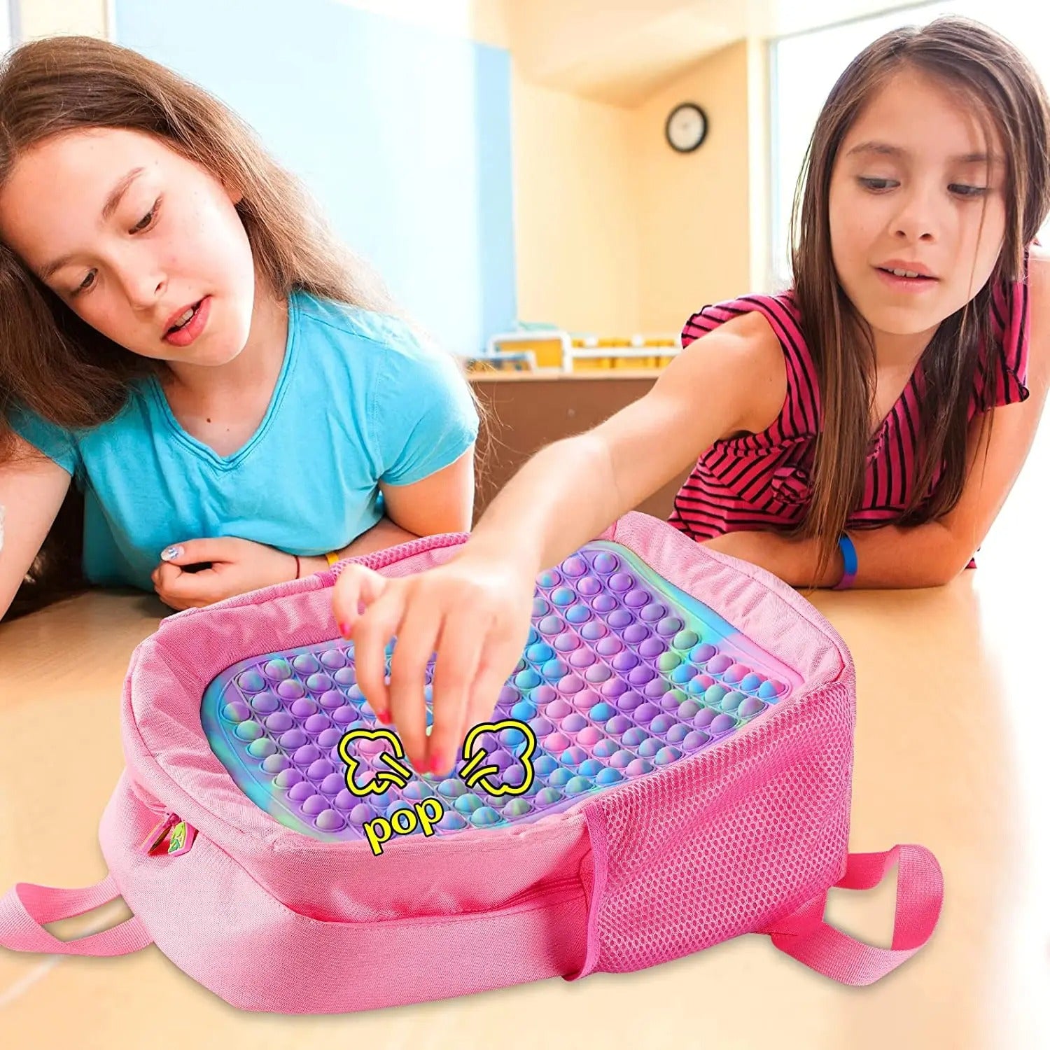 Popit Mini Book Backpack Bag for Kids
