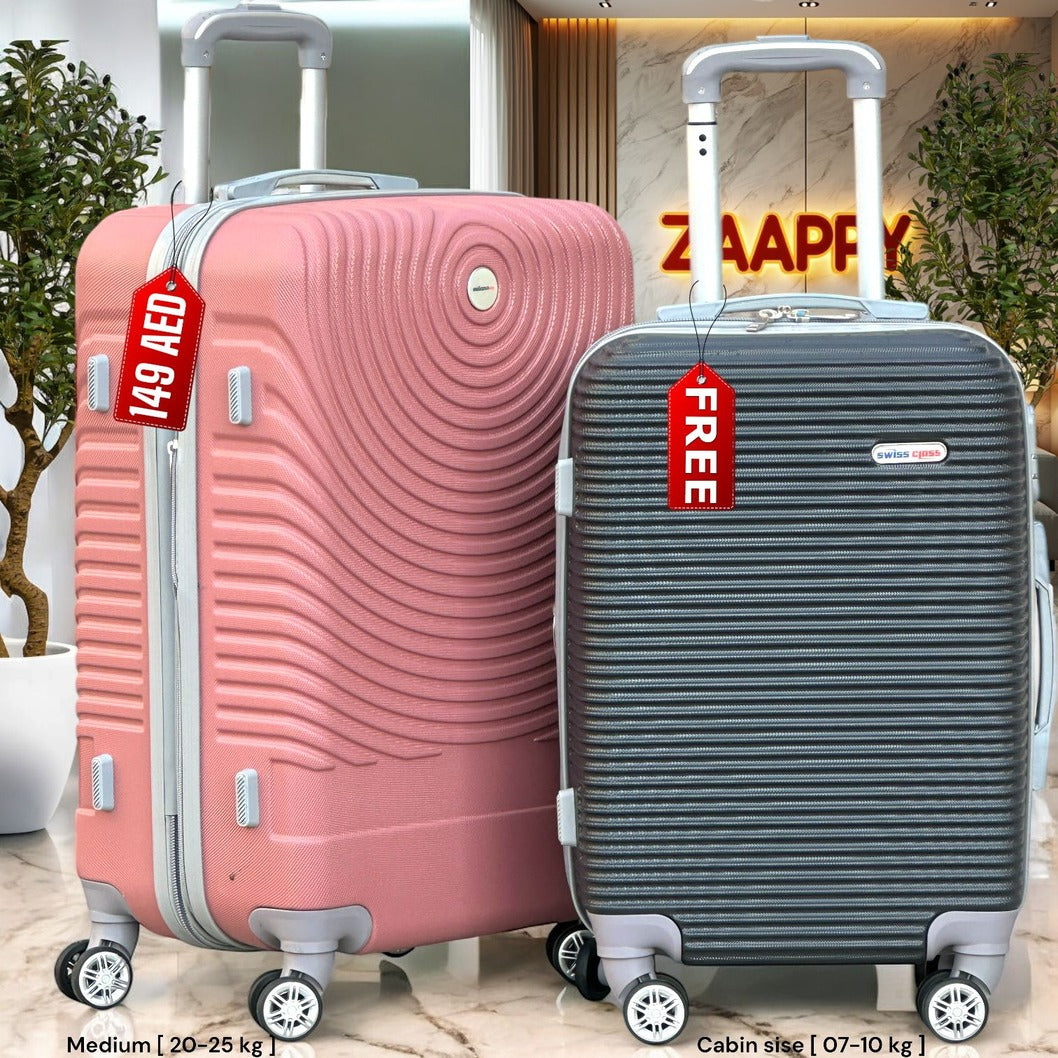 buy medium size luggage get cabin small luggage free on Zaappy