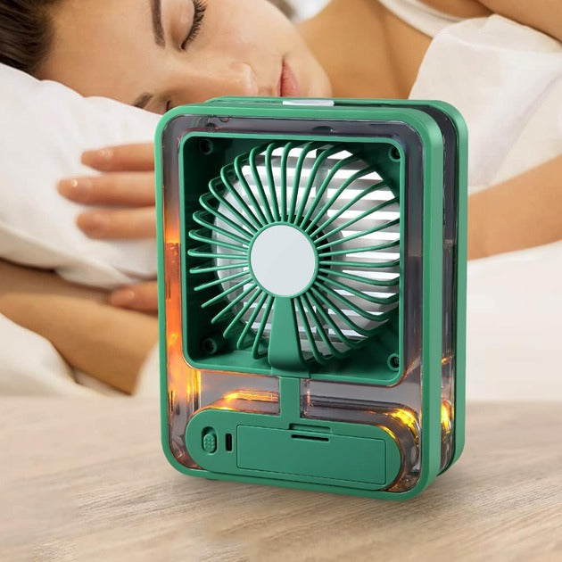 Portable Lightweight Mist Fan | Three Speed Humidifier Fan Zaappy