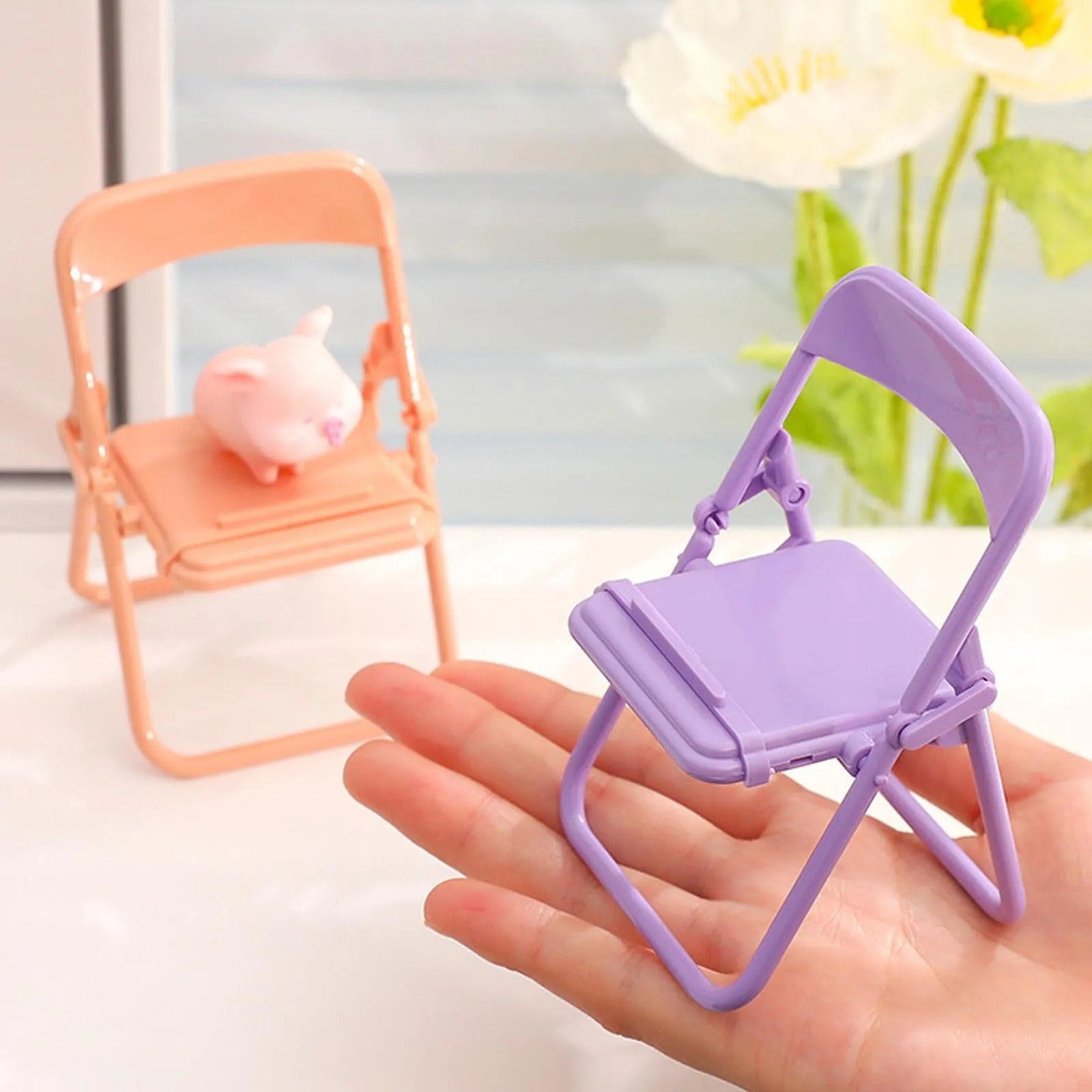 Chair designed Mobile Holder