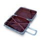 28" Grey Colour Diamond Cut ABS Luggage Lightweight Hard Case Trolley Bag Zaappy.com