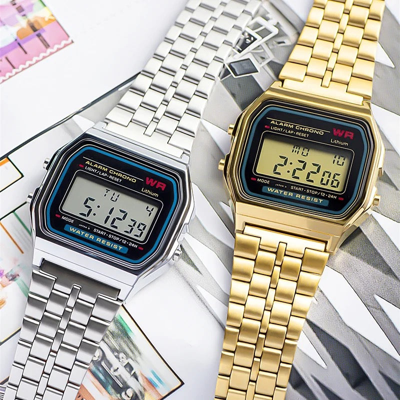 3 Pcs Set Combo Ordinary Digital Watch | Classic Design Watch for Women