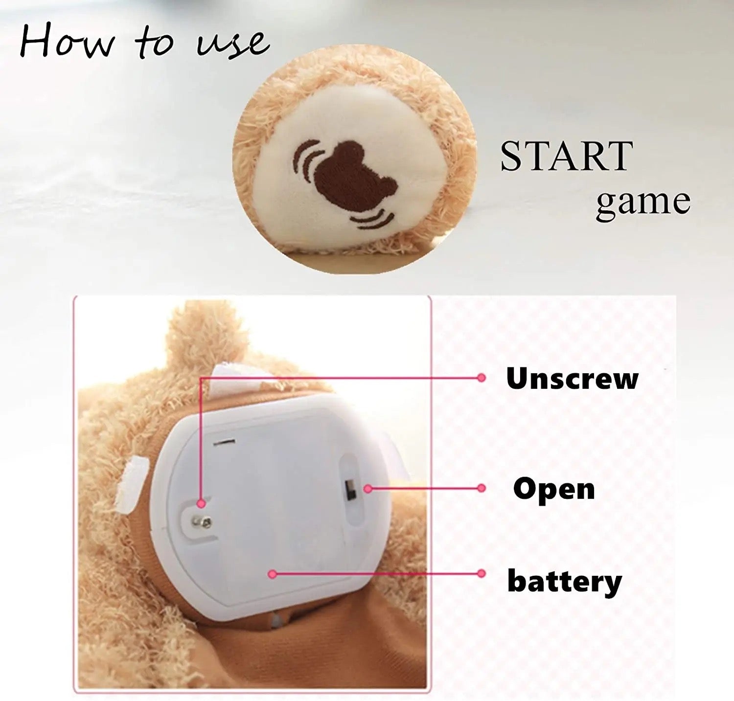 Peek a Boo Bear Play Toy | Kids Friendly
