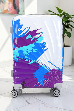 PK Print 28 inch Beautiful Printed Lightweight Luggage With Spinner Wheels
