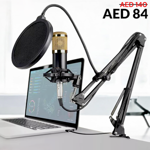 Professional Studio Recording Microphone BM 800 | V8 Live Sound Card Combo