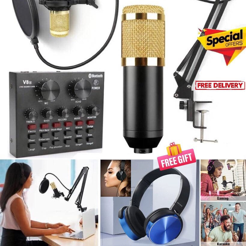 Professional Studio Recording Microphone BM 800