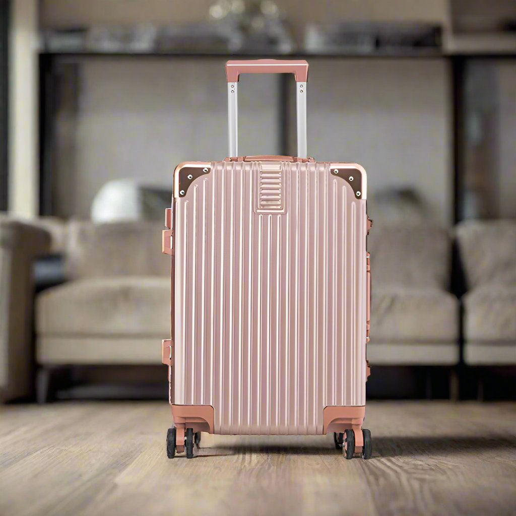 aluminum luggage