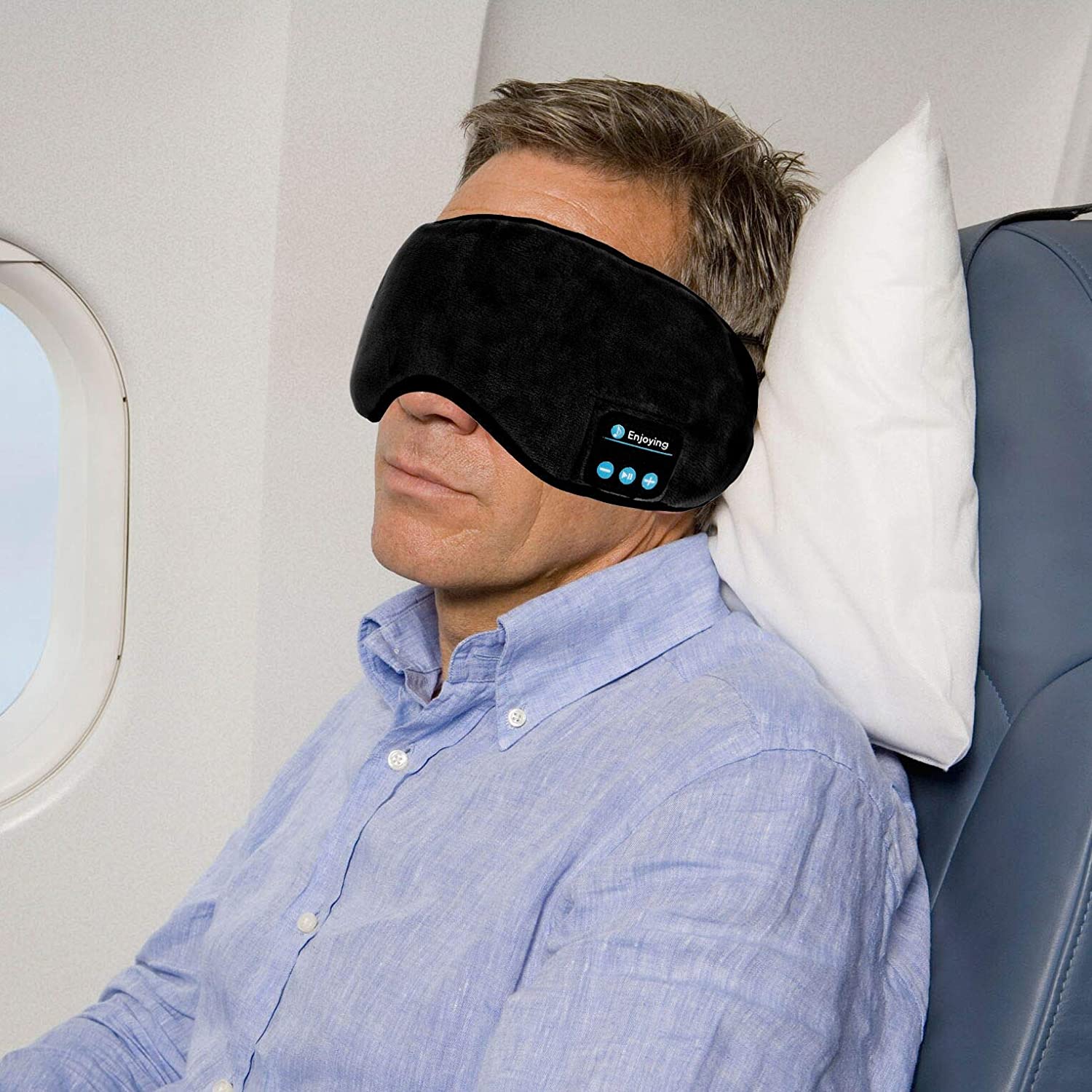 Bluetooth Sleep Eye Mask Wireless Headphone