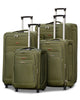 4 Piece Set 20,24,28 and 32 Inch LP 2 Wheel 0161 Lightweight Soft Material Luggage Bags with Smooth Wheels