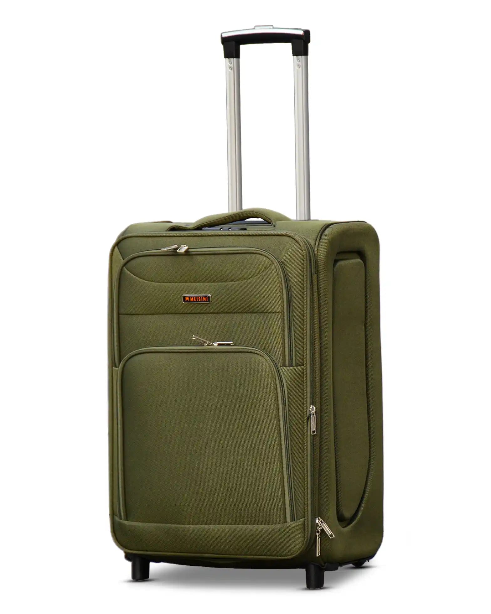3 Piece Set 20, 24, 28 Inch LP 2 Wheel Lightweight Soft Material Luggage Bags with Smooth Wheels