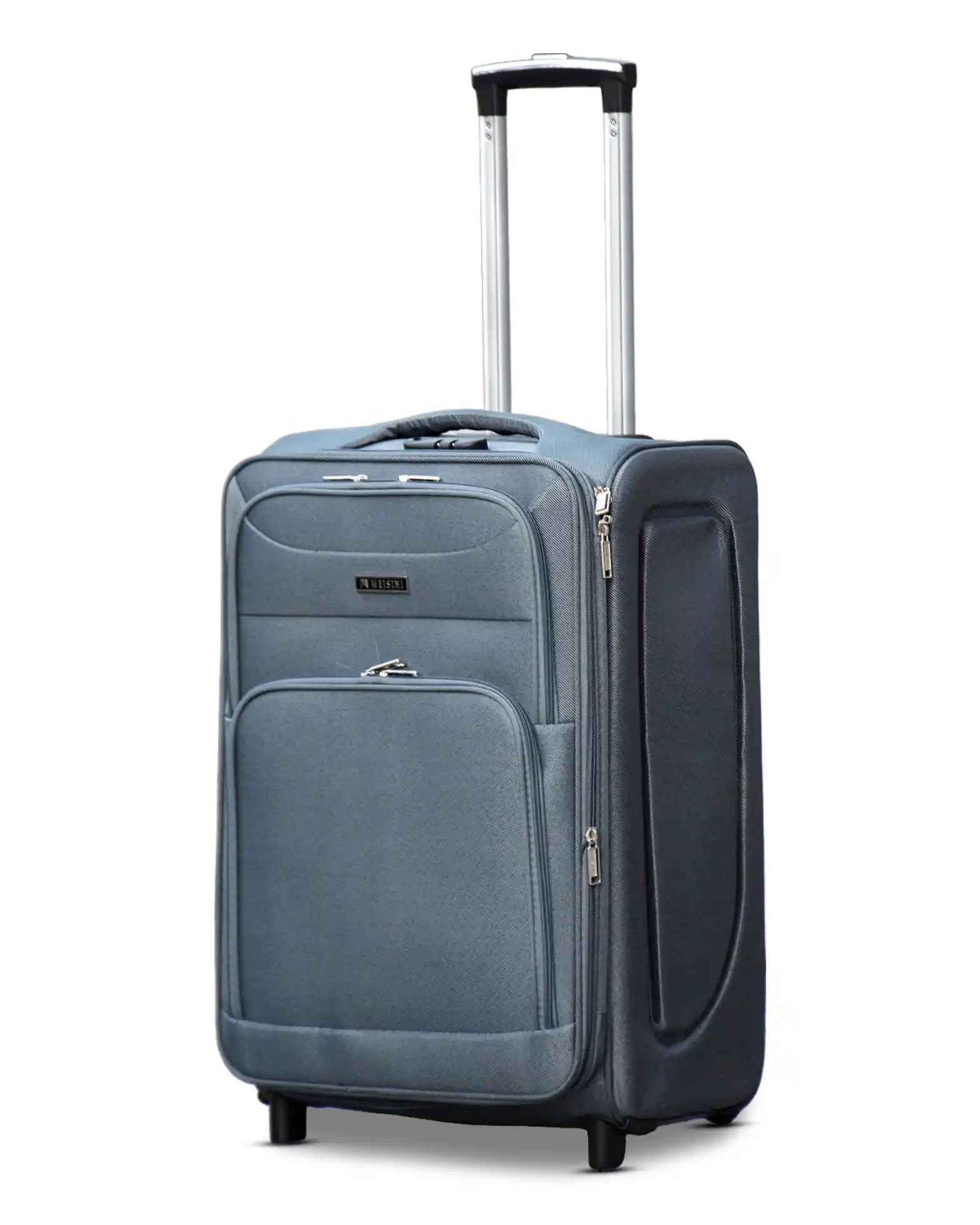3 Piece Set 20, 24, 28 Inch LP 2 Wheel Lightweight Soft Material Luggage Bags with Smooth Wheels