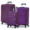 4 Piece Set 20,24,28 and 32 Inches LP 4 Wheel Lightweight Soft Material Luggage Bags with Spinner Wheels