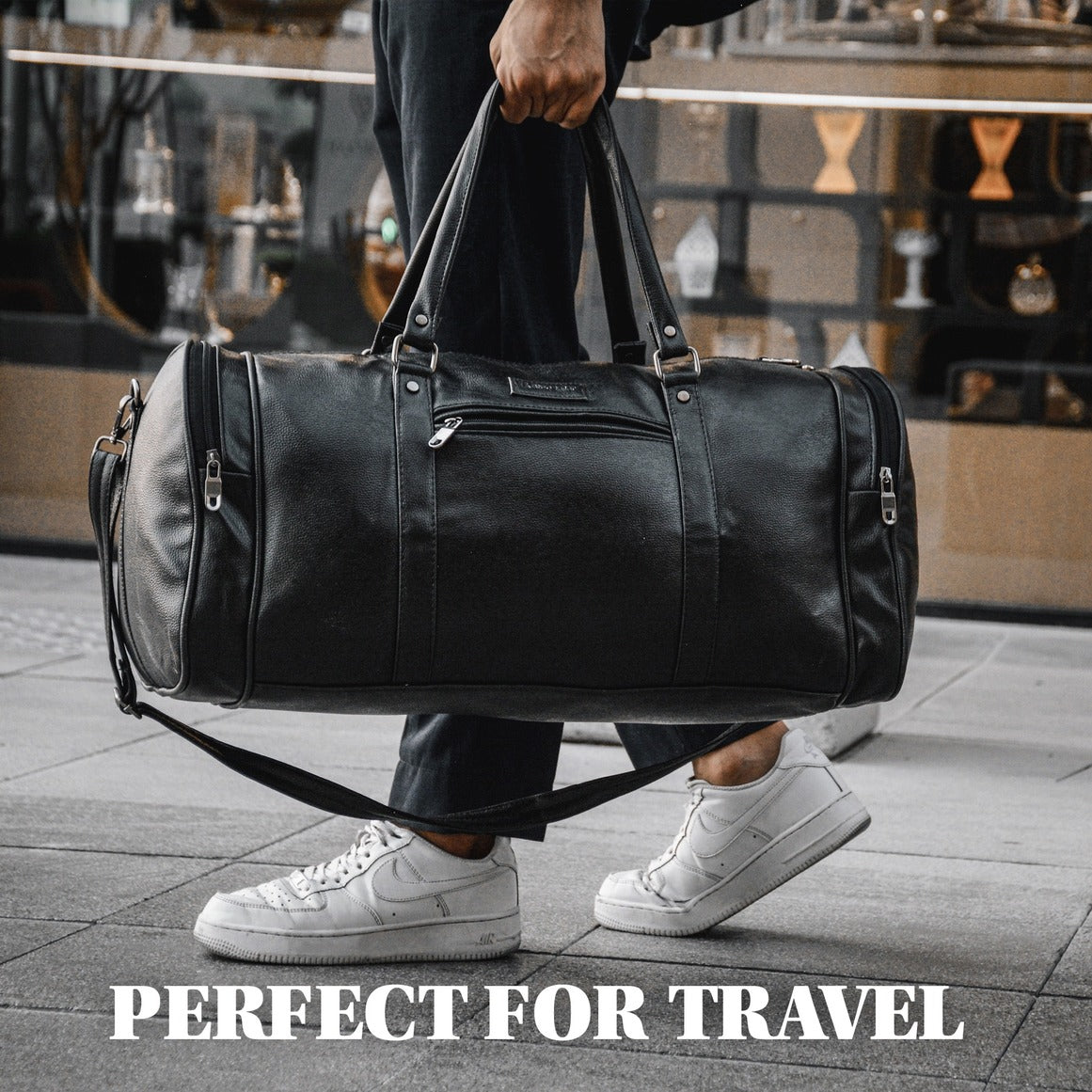 Story Teller Travel Duffel Men Bag | Trendy Fashion Duffel Bag