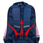 Striker Kids 16 Inch School Bag with Pencil Pouch, 7-13 Years With Air passage pads