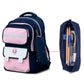 Striker Kids 16 Inch School Bag with Pencil Pouch, 7-13 Years With Adjustable Strap Buckle