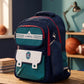 Striker Kids 16 Inch School Bag with Pencil Pouch, 7-13 Years With Adjustable Strap Buckle