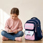 Striker Kids 16 Inch School Bag with Pencil Pouch, 7-13 Years With Adjustable Strap Buckle