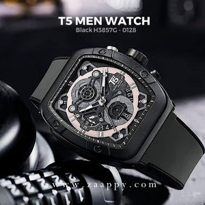 T5 Watch H3857G | Men Stylish Bold Analogue Chronograph
