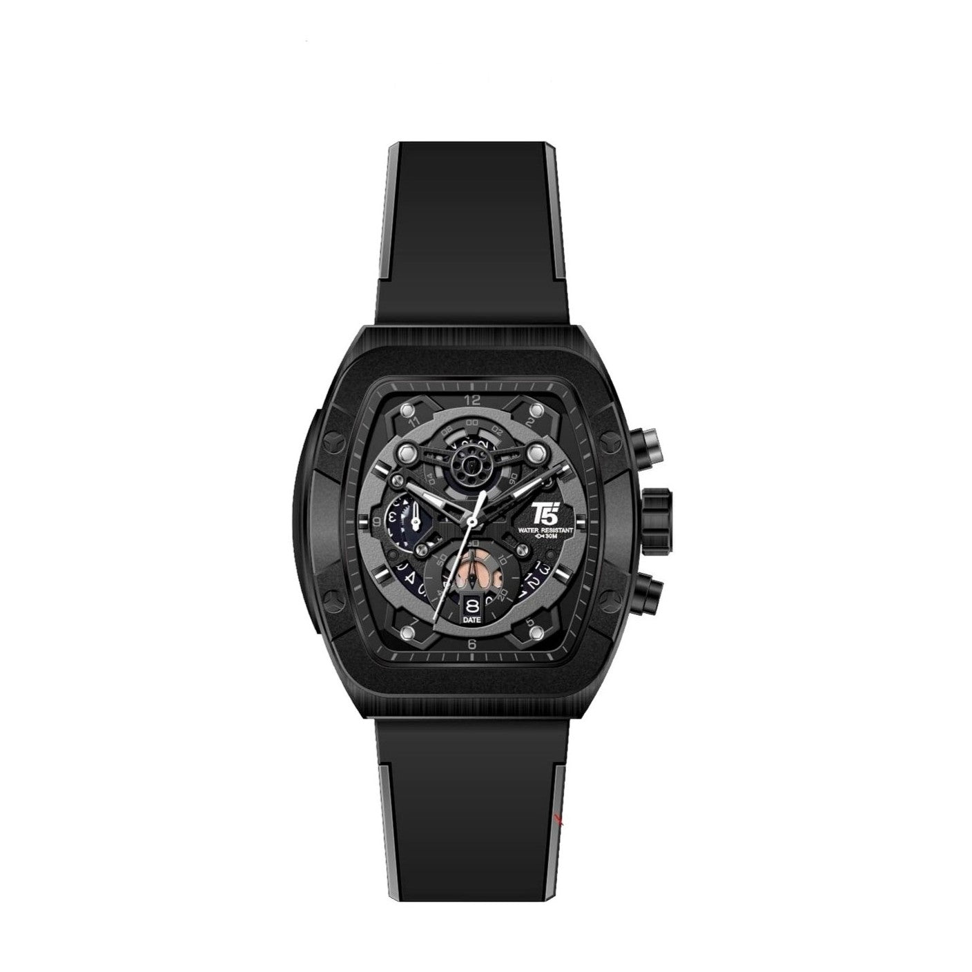 T5 Watch H3857G | Men Stylish Bold Analogue Chronograph