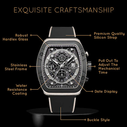 T5 Watch H3857G | Men Stylish Bold Analogue Chronograph