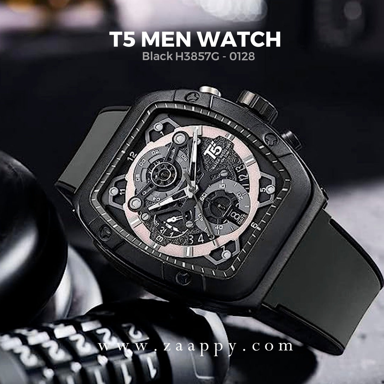 T5 Watch H3857G | Men Chronograph | WNB0003