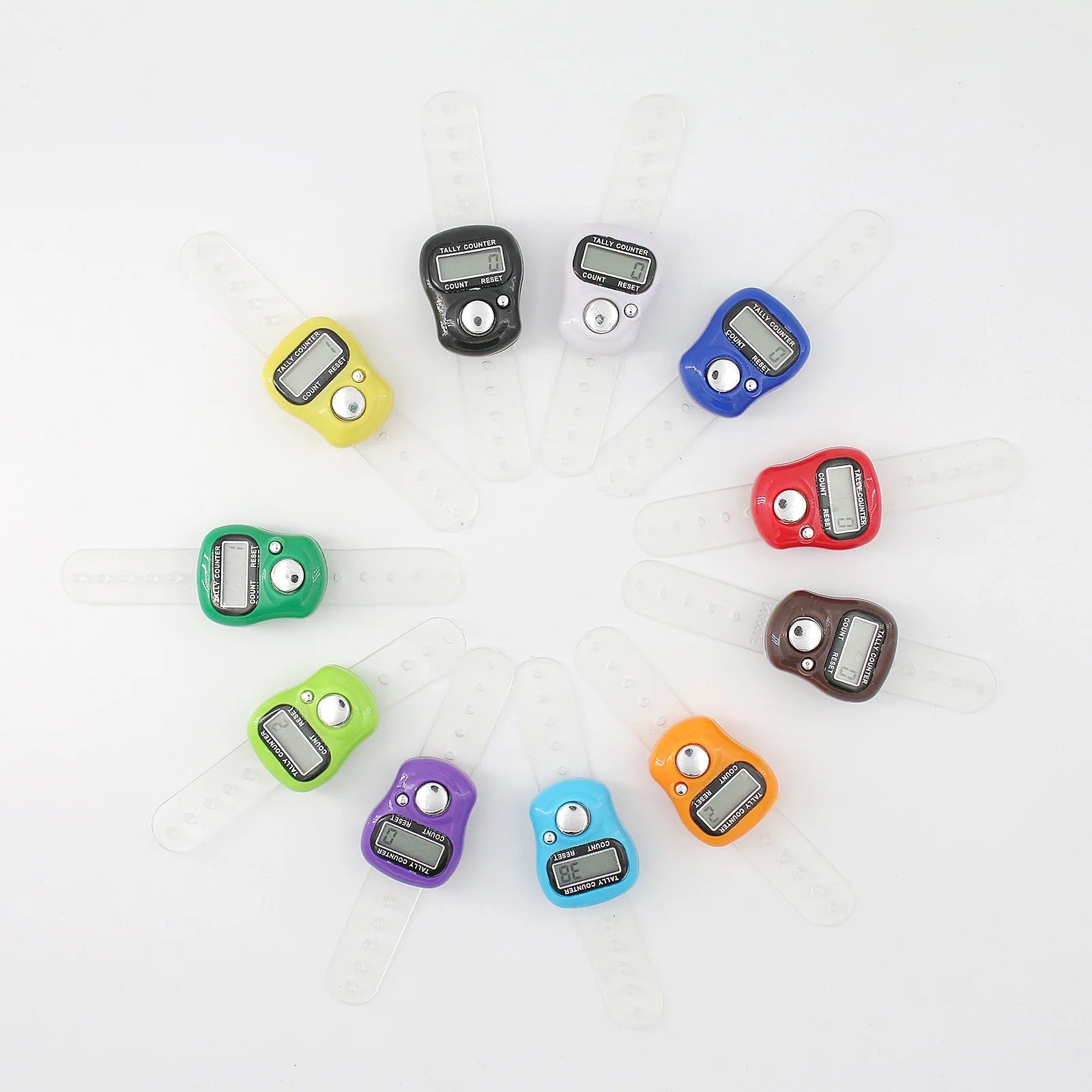 Mini Electronic Digital Hand Tally Counter With Finger Ring
