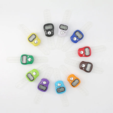 Mini Electronic Digital Hand Tally Counter With Finger Ring