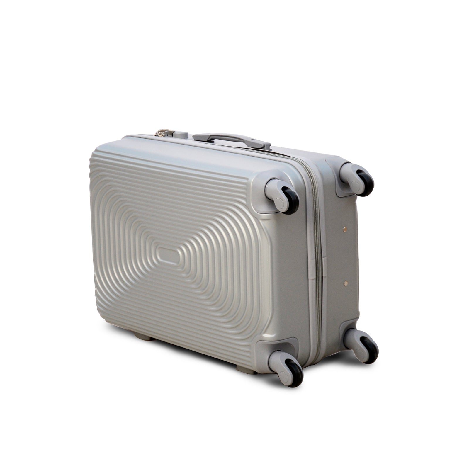 32 Inches Silver Fashion ABS Luggage Lightweight Hard Case Master Trolley with Spinner Wheel