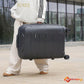 Ceramic Smooth PP Lightweight Luggage Bag With Double Spinner Wheel Zaappy