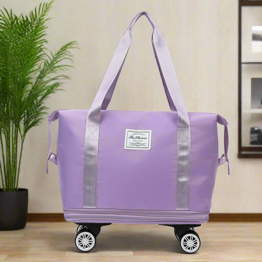 Extendable Bag Buy Expandable Large Capacity Travel Bag with Universal Wheels – Zaappy.com