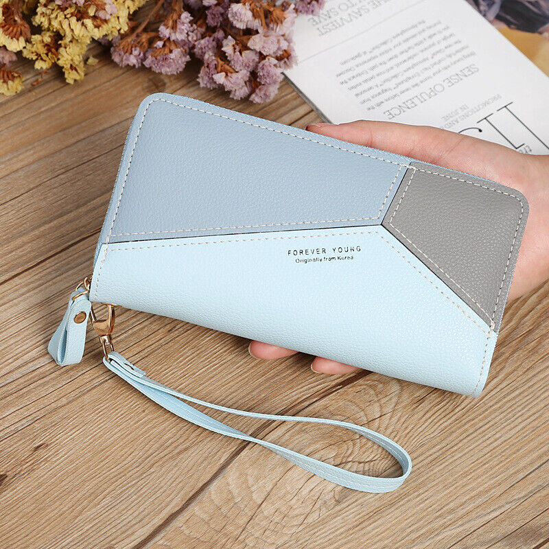 Large Capacity Fashion Classic Wallet For Women | Card Holder Double Zipper Long Purse Zaappy