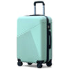 24 Inch Zig Zag V3 Hard Side Luggage Lightweight ABS Suitcase with Spinner Wheels