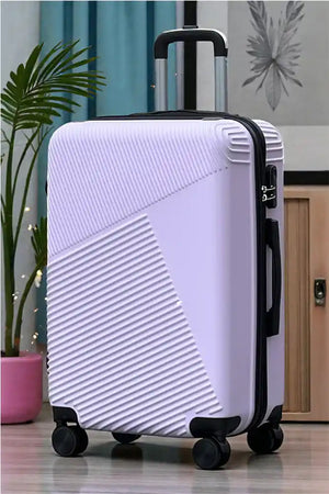 24-inch Zig Zag V3 Hard Side Luggage Lightweight ABS Suitcase with Spinner Wheels
