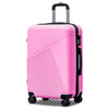24 Inch Zig Zag V3 Hard Side Luggage Lightweight ABS Suitcase with Spinner Wheels