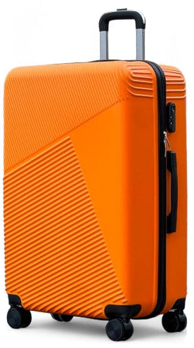 Zig Zag V3 28-Inch Hard Side Luggage Lightweight ABS Suitcase with Spinner Wheels